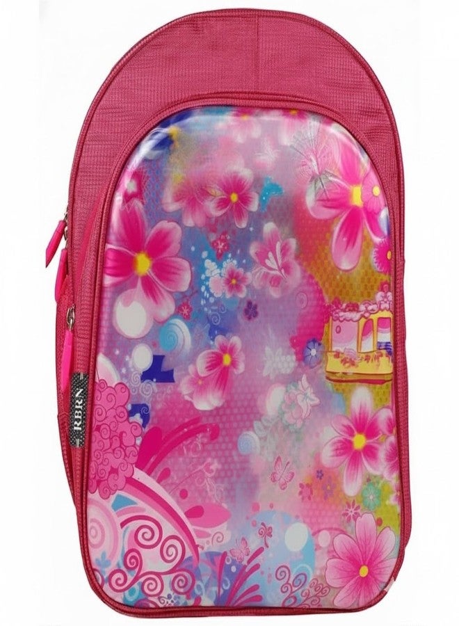 Stylbase RBRN 3d School Bag For Boys And Girls Cartoon Printed Waterproof Backpack Bag Ideal For Small Kids Bag UKG Nursery 1st Class Girls School Bags 5-7 years 15 Inches - Image 1